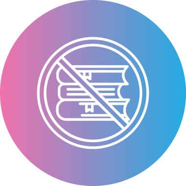 çapraz ok simgesi ile yasak işaret, satır biçimi