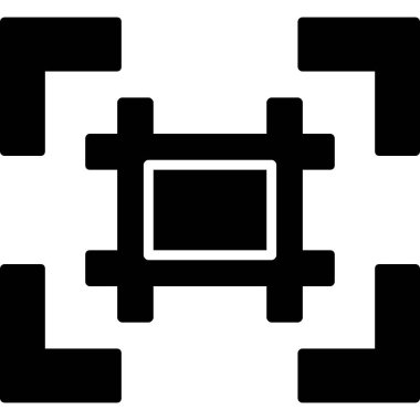 kamera kamera simgesi ana hat biçiminde