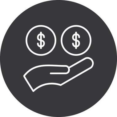 para simgesi vektör illüstrasyonu