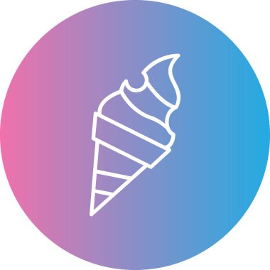 koni vektör simgesi modern basit illüstrasyon