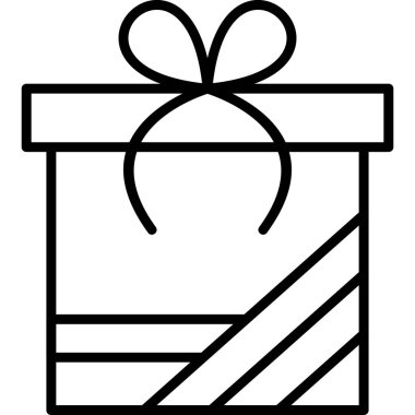 Noel hediyesi kutusu çizimi