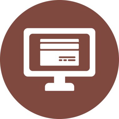 Web vektör illüstrasyon simgesi