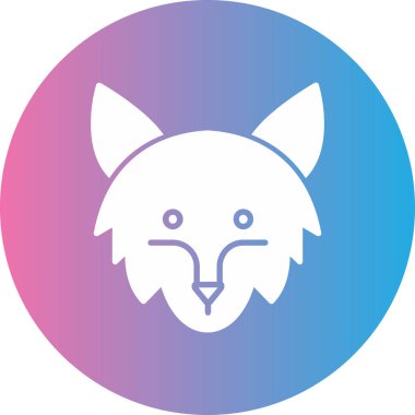 hayvan simgesi vektör illüstrasyonu