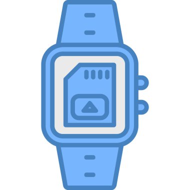 vektör izleme simgesi illüstrasyonu