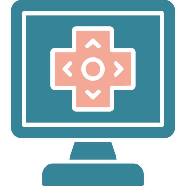 bilgisayar simgesi, vektör illüstrasyonu