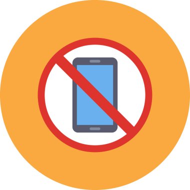 Cep telefonu. Basit simge