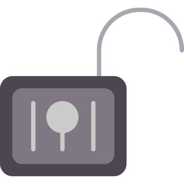 Ağ simgesi. Müziğin basit bir illüstrasyonu