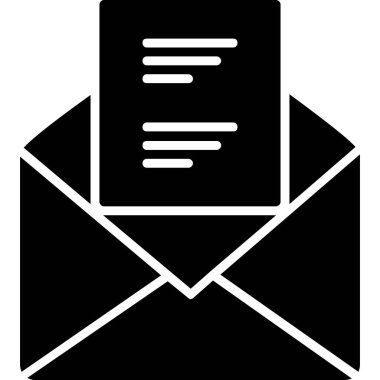 e- posta zarfı ileti simgesi