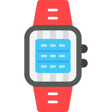 Akıllı saat. Basit resimleme