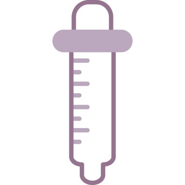 Termometre. Web simgesi basit illüstrasyon