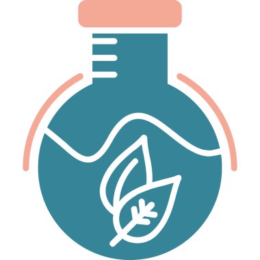 Bitki. Web simgesi basit illüstrasyon