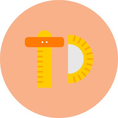 Modern bir simgenin vektör illüstrasyonu