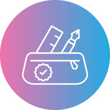 kalem simgesi vektör illüstrasyonu