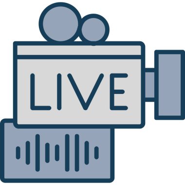 canlı yayın simgesi