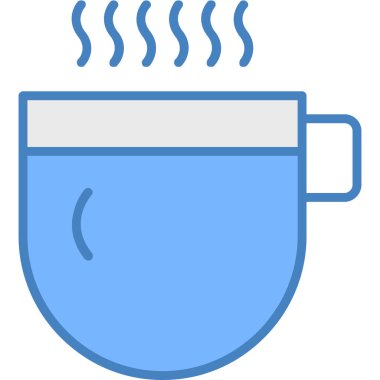 Kupa ikonu. Basit tasarım