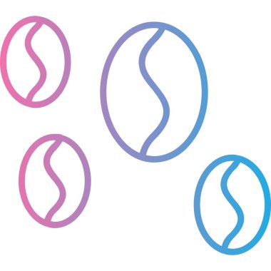 Beyaz arka planda izole edilmiş cam ikonlu mavi çörek. vektör illüstrasyonunda renk simgelerini ayarla