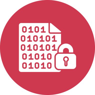 Kilit. Web simgesi basit illüstrasyon