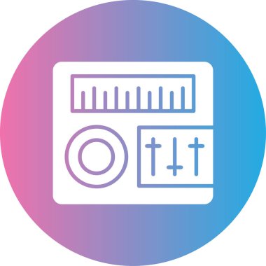 Modern b 'nin vektör illüstrasyonu eksik simgesi