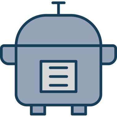 Ağ simgesi, veri depolama vektör illüstrasyonu