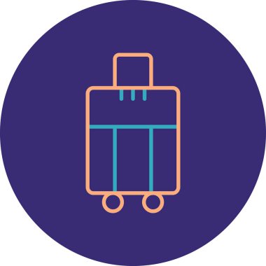 vektör bagaj resimleme