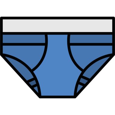 Şort. Web simgesi basit illüstrasyon