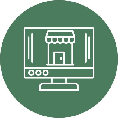 seo modern simgesinin vektör illüstrasyonu