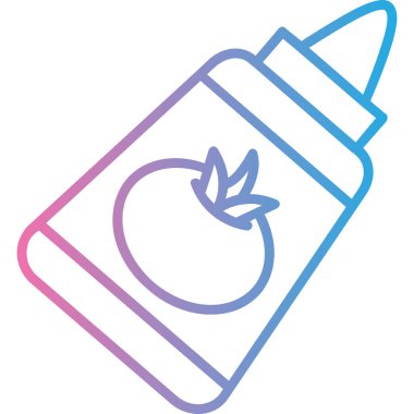 yiyecek ikonu vektör illüstrasyonu