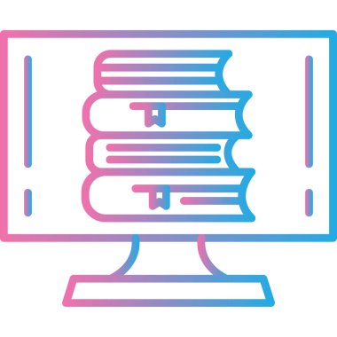 Kitabın vektör illüstrasyonu