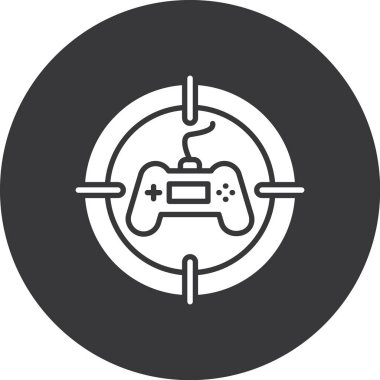 Denetleyici simgesi vektör çizimi