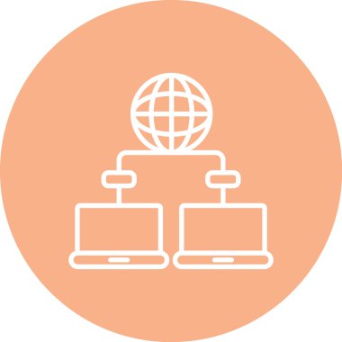 seo modern simgesinin vektör illüstrasyonu