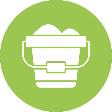 Sepet. Web simgesi basit illüstrasyon