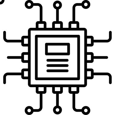 devre işlemci simgesi, özet biçimi
