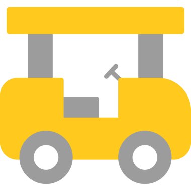 araba taşıma simgesi doldurulmuş ana hatlar biçiminde