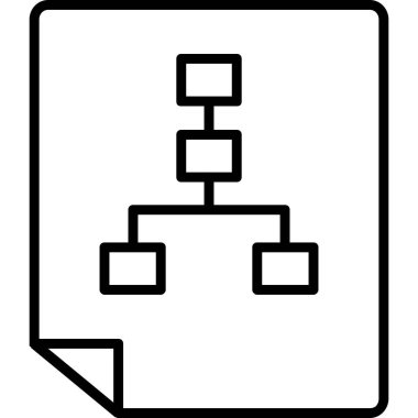 vektör çizim tasarım dosya simgesinin