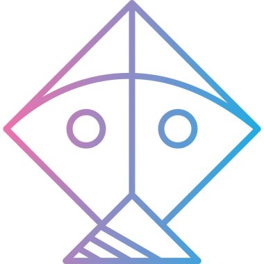 Modern simgenin vektör illüstrasyonu