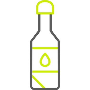 Şarap şişesi simgesi, taslak biçimi