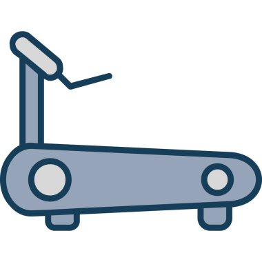 Yedek kulübesi Web simgesi basit illüstrasyon