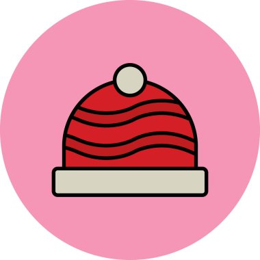 Bir noel ağacının vektör çizimi