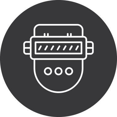 Modern b 'nin vektör illüstrasyonu eksik simgesi