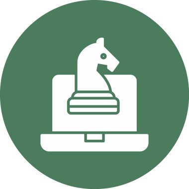 bilgisayar vektör simgesi modern basit tasarım