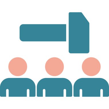 iş insanları vektör simgesi