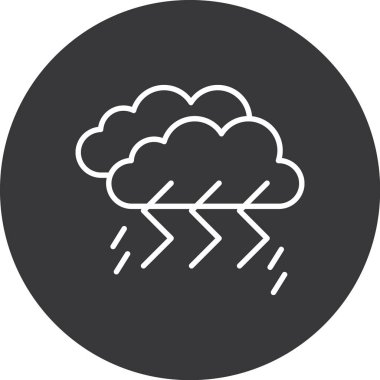 Hava simgesinin vektör illüstrasyonu