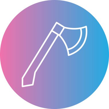 Balta simgesi vektör illüstrasyonu