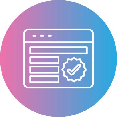 seo modern simgesinin vektör illüstrasyonu