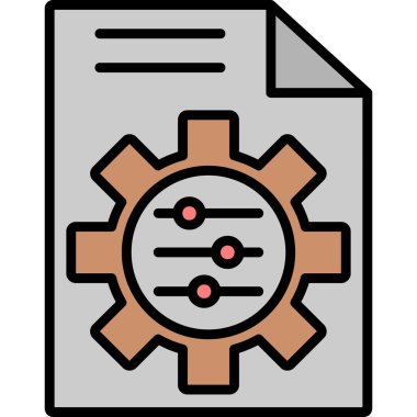 veri analiz simgesi, özet biçimi