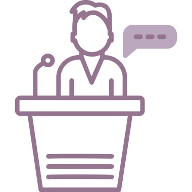 Basit vektör illüstrasyon simgesi