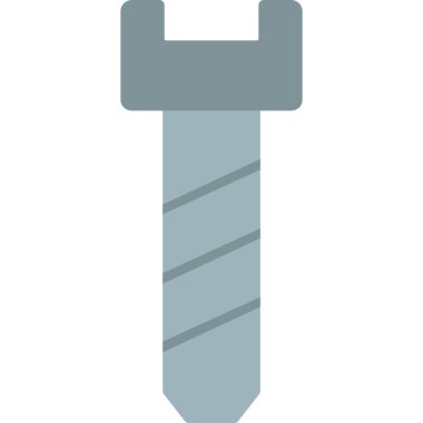 Tornavida. Web simgesi basit illüstrasyon