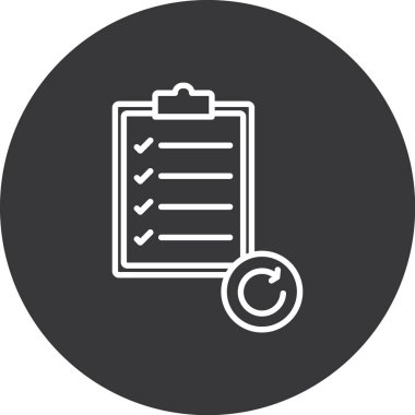 belge simgesi vektör illüstrasyonu