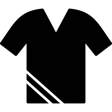 Gömlek simgesi illüstrasyonu, modern biçim