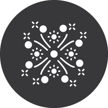 Projeniz için vektör kar tanesi simgesi